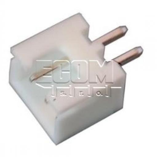 Vidlice W7600-02PSNTW0R, 1řadá × 2, vývody rovné, rozteč 2,5 mm