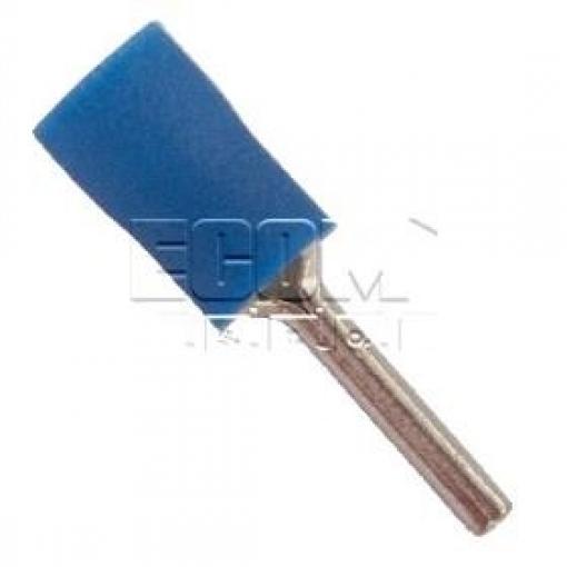 Jehlová koncovka PTV2-12, izolovaná, 1,5–2,5 mm², modrá
