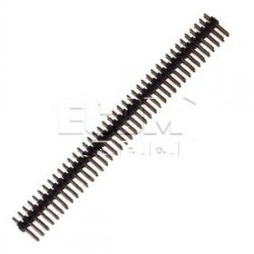 Kolíková lišta lámací HSU C2200-80BSGAS0R, 2×40, rozteč 2,54 mm