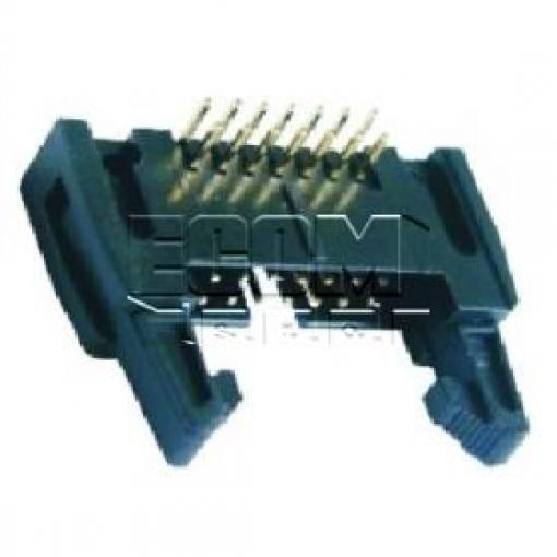 Řadová vidlice C3000-16RLGB00R, 2×8 kontaktů, 14 mm, 90°