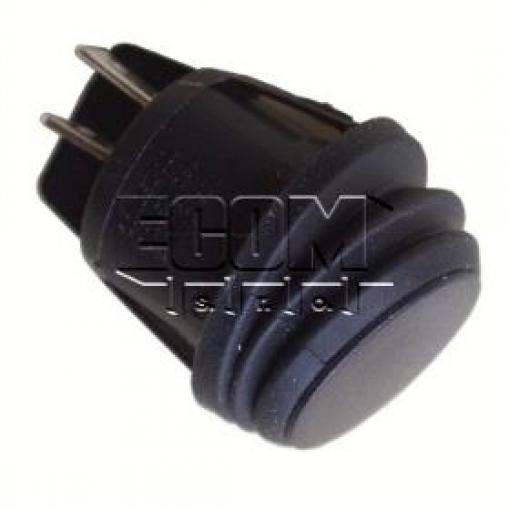 Kolébkový vypínač 2pól R13244A802, 250 V / 10 A, IP65, černý
