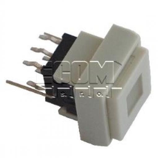 Tlačítko přepínací PB6135FBL-13, 30 V DC / 0,1 A, s LED