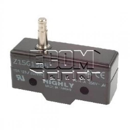 Mikrospínač HIG Z15G1305, 250 V / 20 A, zdvih 0,4 mm
