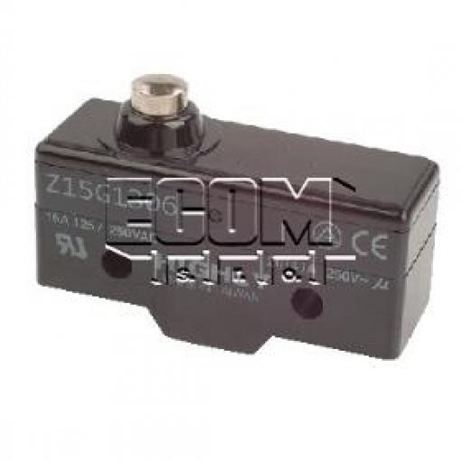 Mikrospínač HIG Z15G1306, 1pól přepínací, 250 V / 20 A, zdvih 0,4 mm