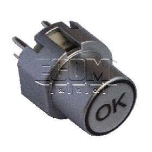 Tlačítko spínací KS01BLV-3-108, 35 V DC / 10 mA, LED zelená, DIP
