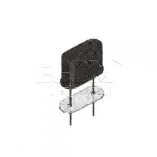 Izolační podložka KX-INS, Mylar 0,2 mm, 11,2 × 4,7 mm