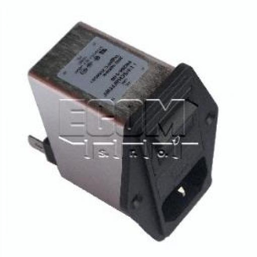 Filtrovaná vidlice AC FN284-1-06, 250 V / 1 A, RLC filtr