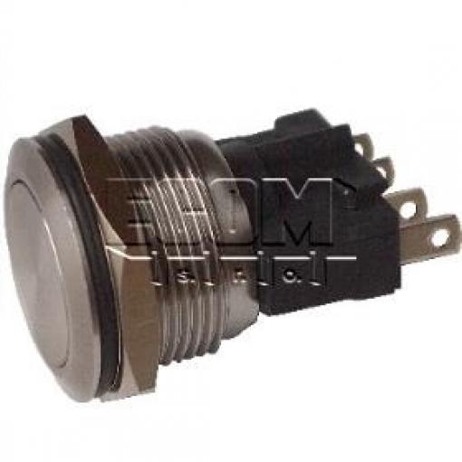 Antivandal tlačítko MP0031, 250 V / 5 A, IP66, panel
