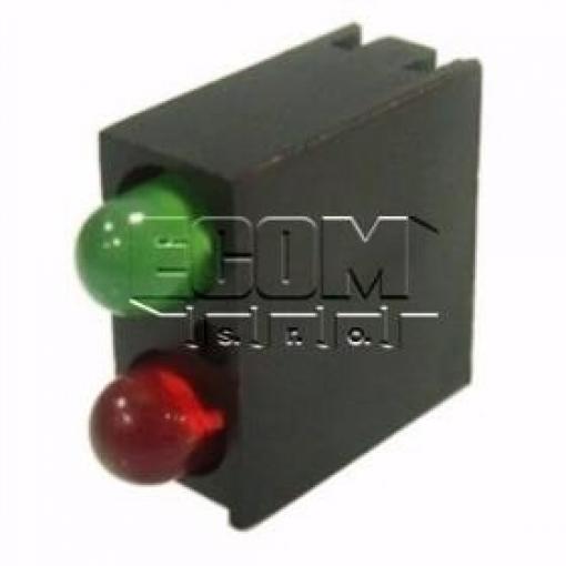 Držák LED diod 3 mm, 90°, DL-LED306