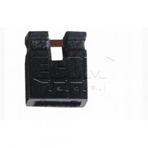 Zkratovací propojka (jumper) 2,54 mm, černá, výška 4,5 mm