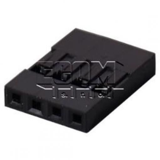 Pouzdro konektoru H4000-04PSNB00R, 1×4 pin, rozteč 2,54 mm
