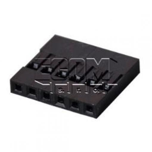 Pouzdro konektoru H4000-06PSNB00R, 1×6 pinů, rozteč 2,54 mm
