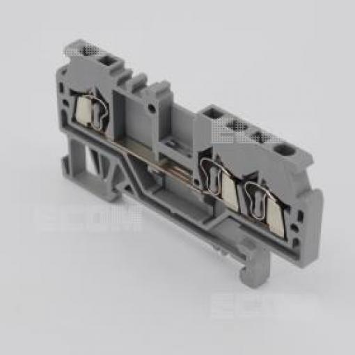 Svorka na DIN lištu WS1.5-TW-01P-11-00A(H), šedá