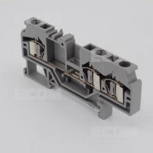 Svorka na DIN lištu WS4-TW-01P-11-00A(H), šedá