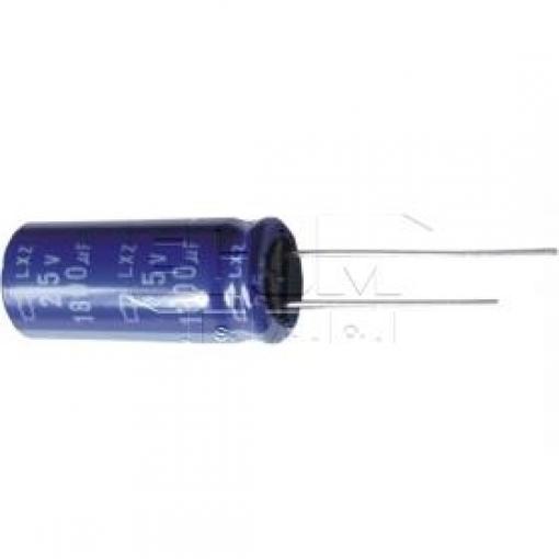 Elektrolytický kondenzátor radiální 180 µF / 50 V, -55 až +105 °C, malá impedance