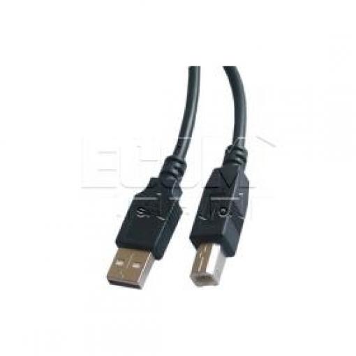 Kabel USB A/B, 1,8 m, černý, HSU AR001-DA180B02R