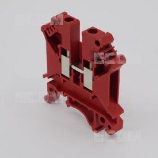 Svorka na DIN lištu PC4-01P-16-00A(H), červená