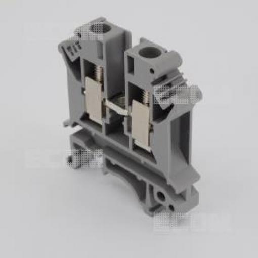 Svorka na DIN lištu PC6-01P-11-00A(H), šedá