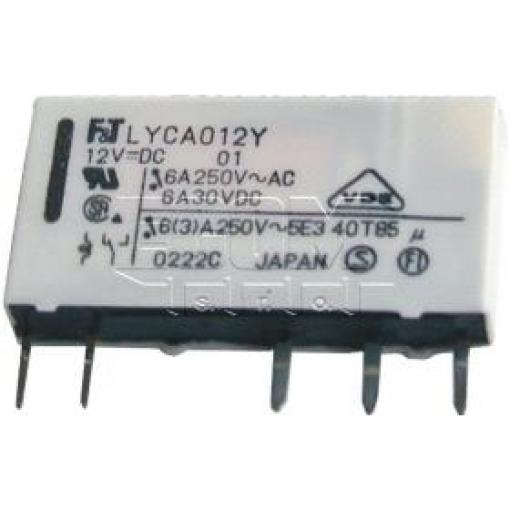 Relé FTR-LYCA 005V, 5 V / 0,17 W, 1× přepínací kontakt