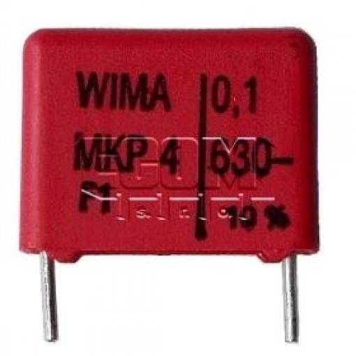 Kondenzátor MKP4 0,47 µF, 630 V DC / 280 V AC, radiální