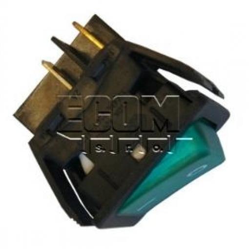 Kolébkový vypínač ARL C6053AL, 2pól, 250 V / 16 A, 0/I