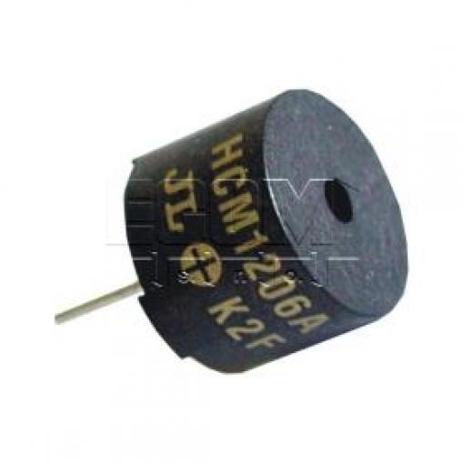 Elektromagnetický měnič HCM1206A, 6 V, 2,4 kHz, 85 dB