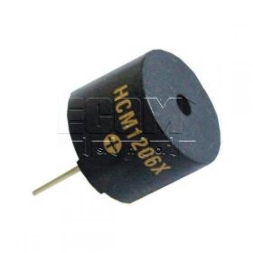 Elektromagnetický měnič HCM1206BX, 6 V, 2,3 kHz, 83 dB