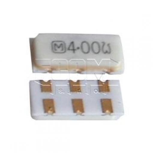 Keramický rezonátor 10 MHz, SMD, 2× 22 pF