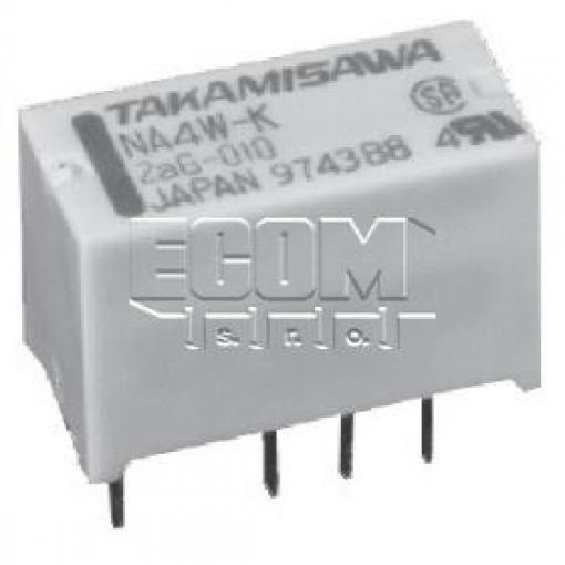 Miniaturní relé NA-12W-K, 12 V DC, 2× přepínací kontakt