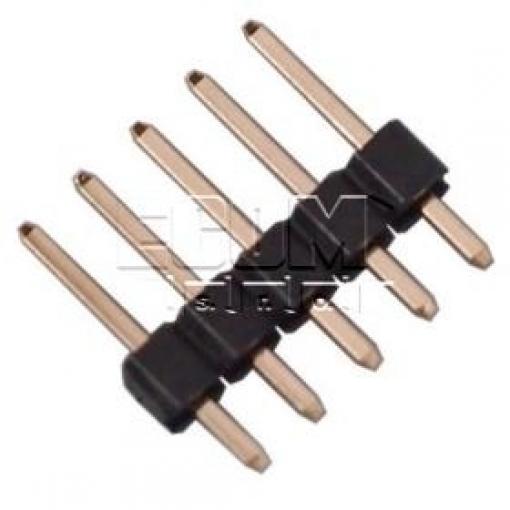 Kolíková lišta lámací HSU C2100-05ASGAS0R, 1×5, rozteč 2,54 mm