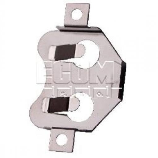 SMD držák baterie 2016/2020/2025/2032, pouzdro 21,1 × 19,9 mm