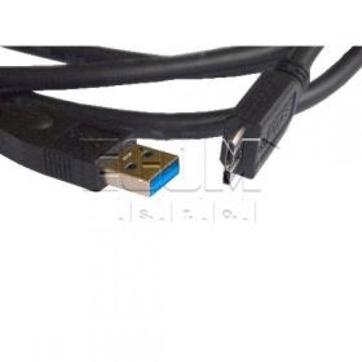 USB 3.0 kabel A-Micro B, 2 m, černý