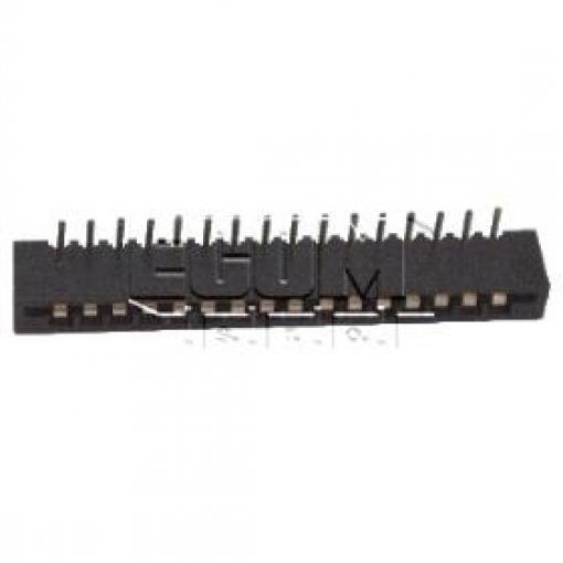 Konektor FFC/FPC 2,54 mm, 16 pinů, 90°, DS1020-16RT1D