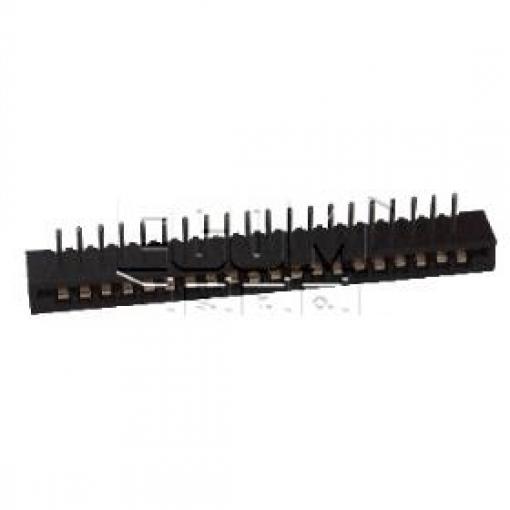 Konektor FFC/FPC 2,54 mm, 20 pinů, 90°, DS1020-20RT1D