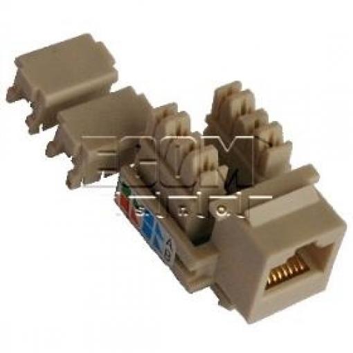 Telefonní zásuvka DS1135-03-S80AP, 8P8C (RJ-45), panelová