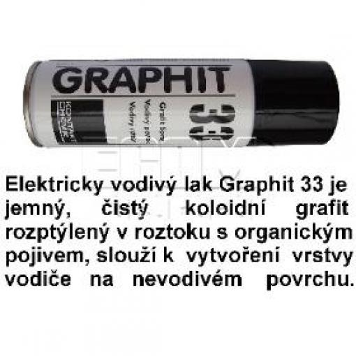 Grafitový sprej KNT Graphit 33, 12 × 200 ml