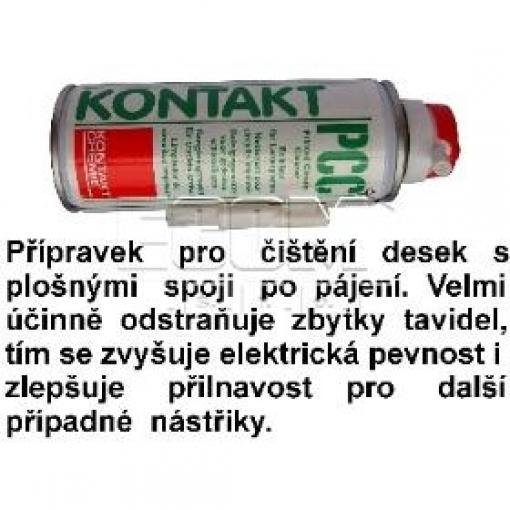 Čistící prostředek Kontakt PCC 12 × 200 ml, odstranění tavidla