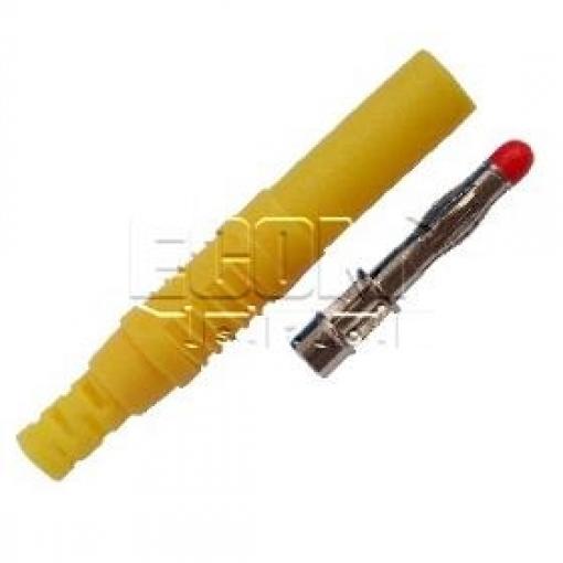 Banánek 4 mm žlutý, 1000 V / 32 A