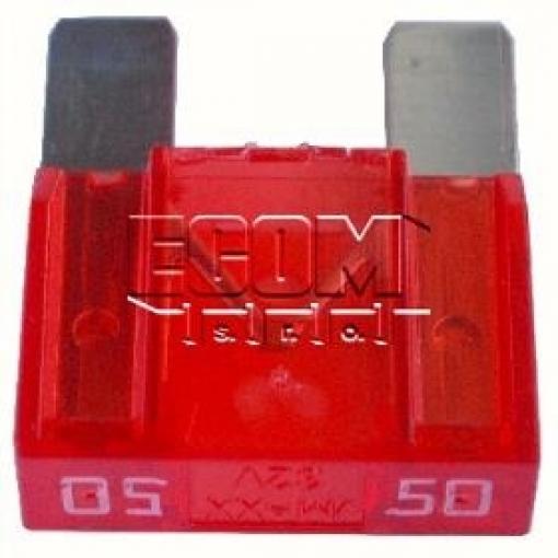 Automobilová pojistka maxi F9050, 50 A / 32 V, červená