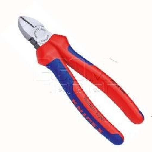 Kleště štípací boční KNP 7002, 140 mm, tvarované rukojeti