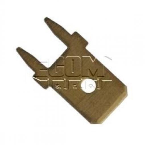 Faston vidlice PC250-836LR, 6,35 × 0,8 mm, 180°
