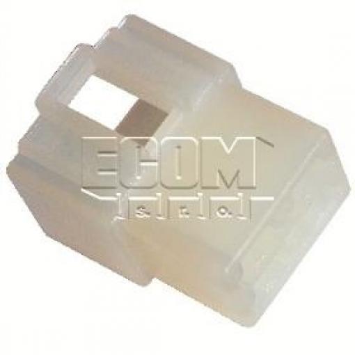 Izolační pouzdro M4250-01NN, 4× faston 6,35 × 0,8 mm, PA66, bílé
