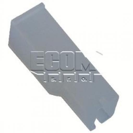 Izolační pouzdro F1250-03NN na faston 6,35 × 0,8 mm, PA66, bílé