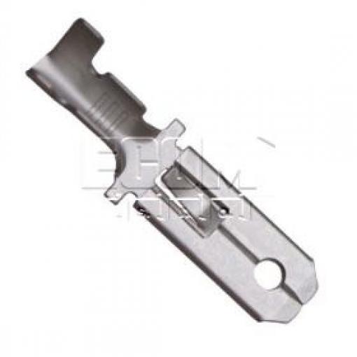 Faston vidlice MM250-01B2, 6,35 × 0,8 mm, na kabel 0,5–1,4 mm²