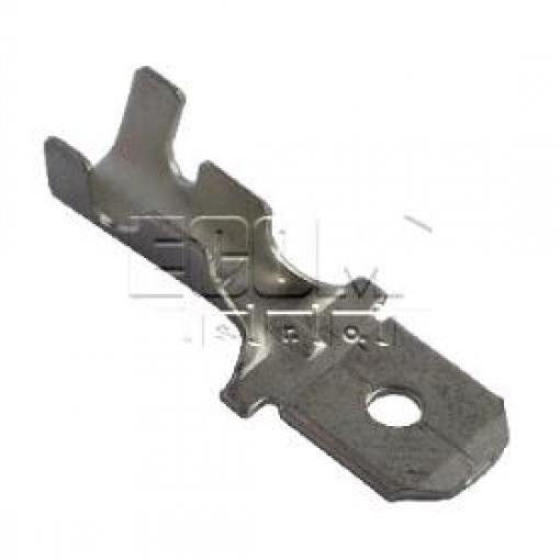 Faston vidlice 6,35 × 0,8 mm, na kabel, SnFS-501LT