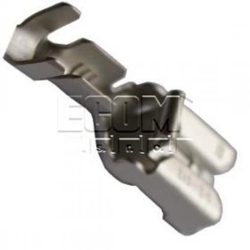 Faston zásuvka 6,35 × 0,8 mm, na kabel 0,8–2 mm²