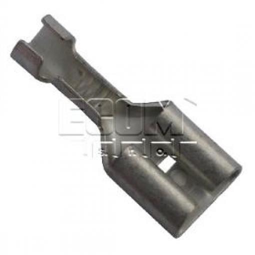 Faston zásuvka 6,35 × 0,8 mm, na kabel 0,5–1,5 mm²