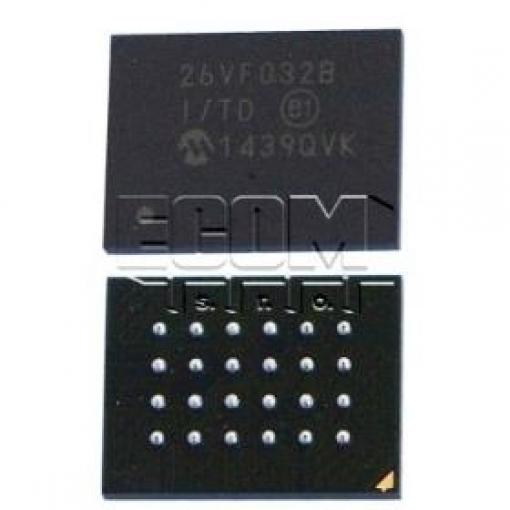 Flash paměť SST26VF032B-104I/TD, 32 Mbit, SPI/SQI, TQFP-24