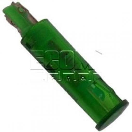 LED kontrolka SKGD06204, 24/28 V, zelená, otvor 6 mm