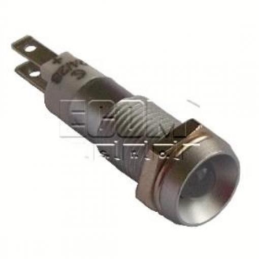 LED kontrolka SMTD08614, 20–28 V DC, bílá, otvor 8,2 mm